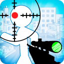 Stickman sniper : Tap to kill icon