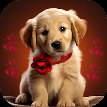 Puppy Love: Cute Dog Wallpaper icon
