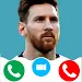 Messi video call prank icon