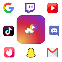 All Social Media networks in one app icon