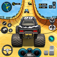 Monster Truck Mega Ramp - Extreme Stunts GT Racingicon