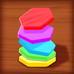 Wood Hexa Sort - Color Match APK