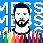 MVP Footballer Coloring Book icon