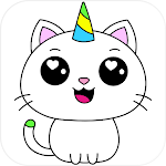 Unicorn Cat Coloring Book APK