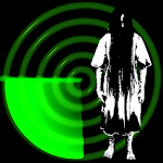 Ghost detector radar camera icon