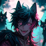 Anime Boy Wolf Wallpapers HD icon
