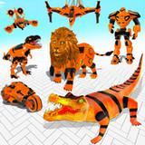 Crocodile Robot Transform Car APK