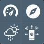 GPS Speedometer, Live Weather icon