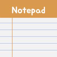 Notepad notes, checklist, memo icon