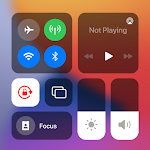 Control Center Simple IOS 17 icon