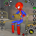 Spider Stick Hero Prison Break APK