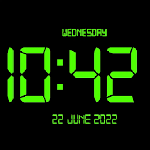 Digital Clock Lock Screen Pro icon