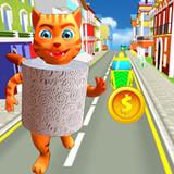 Toilet Paper Cat Runicon