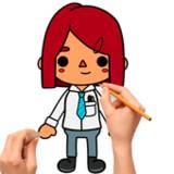 How to draw Toca APK