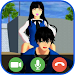 Sakura:School Video Call Prank icon