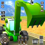 Construction Excavator Sim 3D icon