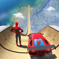 Spider Superhero Car Stunts: Car Driving Simulator APK