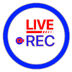 Live video screen recorder icon