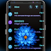 Blue Blossoms SMS Theme APK