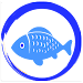 Aquarium fish icon