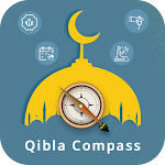 Qibla Compass & Prayer Times icon