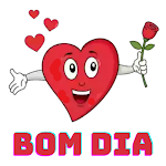 Figurinhas bom dia e boa noiteicon