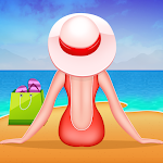 Summer Beach Girl Fun Activityicon