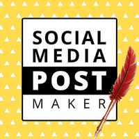 Post Maker - Graphics Design For Social Media Post icon