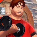 Fat Boy Gym Fitness Games icon