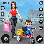 Virtual Mom Family Life Sim 3D icon