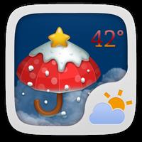 Christmas Theme GOWeatherEX icon