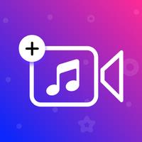 Add music to video icon