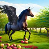 Magic Flying Unicorn Pony Game icon