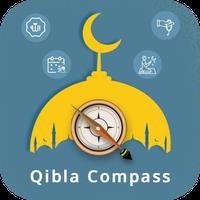 Qibla Compass & Prayer Times icon