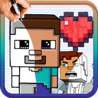 How to draw Minecraft Characters by Drawings Apps icon