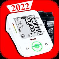 Blood pressure recorder & bp diary icon