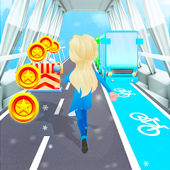 Subway Icy Princess Rush Mod APK