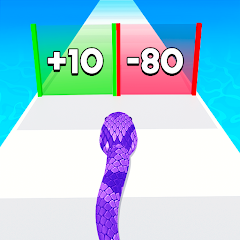 Snake Run Race・3D Running Game Mod icon