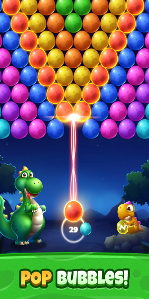 Bubble Shooter Primitive Eggs