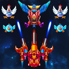 Chicken Shooter: Galaxy Attack Mod icon