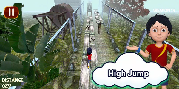 Shiva Cartoon Super Run Game