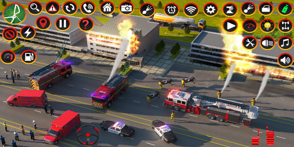 Firetruck Game: Fireman Rescue