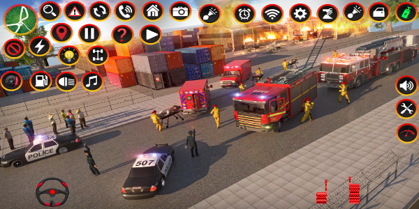 Firetruck Game: Fireman Rescue