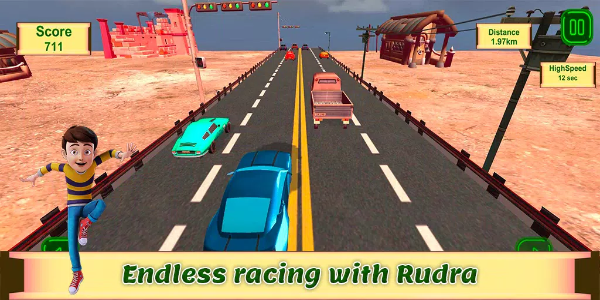 Rudra Car Racing Super Hero 3D