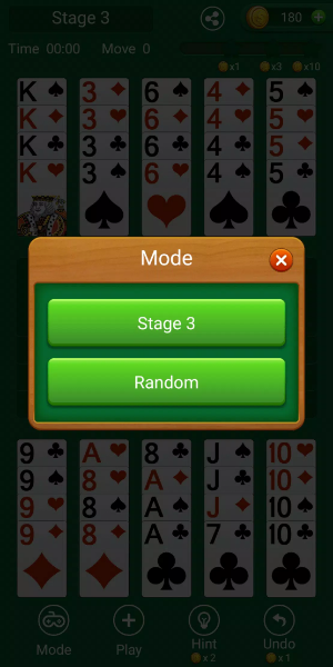 15 Piles Solitaire