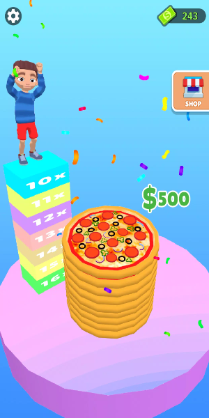 Pizza Runner: Pizza Stack Game