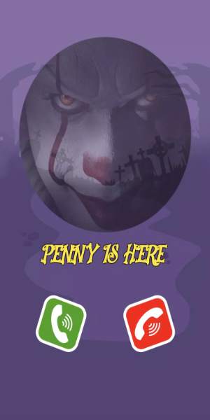 Pennywise Call: Fake Calls !