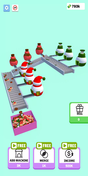 Idle Dessert Factory Game