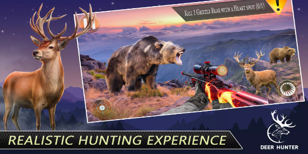 Wild Deer Animal Hunting Games