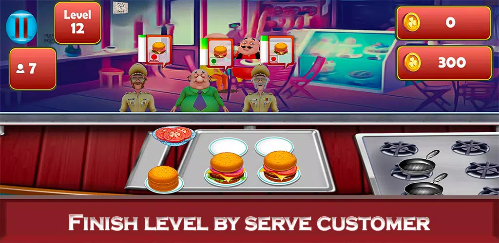 Motu Patlu Cooking Master Game